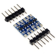 Konwerter poziomów/stanów logicznych 3.3V 5V 4CH