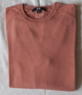 UNIQLO luksusowy, lekki sweterek ze 100% wełny merino