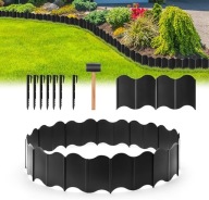 Elastyczne Obrzeże do Trawnika 25,6m – Palisada Ogrodowa Łatwy Montaż