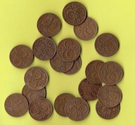 POLSKA 5 groszy 1928 r.