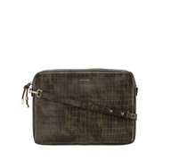 Maison Heroïne torba na laptopa A4 khaki eko-skóra elegancka i pojemna