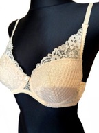 Elegancki koronkowy biustonosz stanik push-up r. 75B