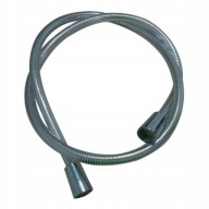 Wąż prysznicowy natryskowy wannowy srebrny GUMOWY PVC 150 cm