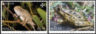 Malta 2021 Znaczki ** Europa CEPT kameleon żaba zwierzęta