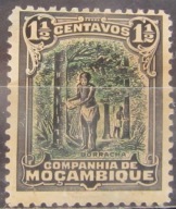 Mozambik portugalski stary znaczek (10/9