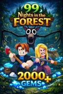 KONTO Roblox z 2000 GEMS | 99 Nocy w lesie