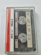 TDK D90 KASETA MAGNETOFONOWA