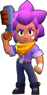 SHELLY Brawl Stars – kolorowanka 19 kartek ze skinami – Mały_Artysta