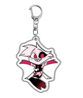 HAZBIN HOTEL ANGEL DUST FIGURKA BRELOK DO KLUCZY BRYLOK KOLEKCJONERSKI