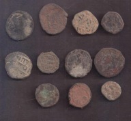 Stare Monety - Islam - ciekawy zestaw - miks - 11 monet