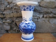 Wazon Ręcznie Malowany w Kwiaty _FAJANS_" KOŁO" PRL