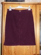 Zaara Stylowa sztruksowa spódnica 38/40