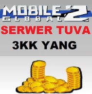 Mobile2 Global TUVA 3KK YANG 3.000.000 YANGÓW NOWY SERWER