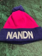 Czapka zimowa z pomponem unisex kolorowa beanie rozciągliwa