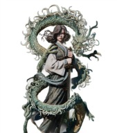 Figurka 3D CA 3D Studios – Mulan - 16K - 1:6 -POMALOWANA-