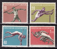 Lichtenstain 1956 z podlepką cena 17,50 zł kat.13,75€