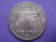 50 franków - 1978 - Herkules - srebro - Gratis dostawa