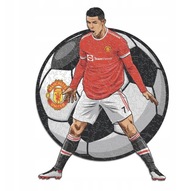Cristiano Ronaldo Drewniane Puzzle Manchester United, idealne dla fana CR7