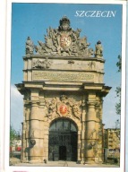 Pocztówka Szczecin 1996, Brama Portowa