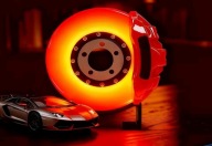 Tarcza hamulcowa lampa biurkowa LED z USB 5 trybów oświetlenia brake disc