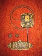 BADUF - STARY SYGNOWANY GONG DO ZEGARA