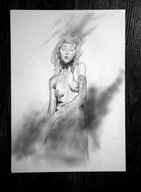 Akt Artystyczny – Praca Ręcznie Tworzona (163) – dla 884 Skubalskich