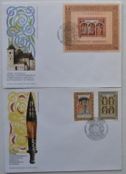 Koperta FDC 3660-61 oraz FDC blok 168