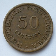 Mozambik 50 centavos 1957