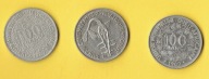 AFRYKA 100 FRANCS 1969 R.
