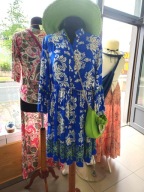 Sukienka chaber, zieleń wiskoza Italy, Uni !!!