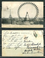 K20617)Francja: Paris, La Grande Roue, wyslany
