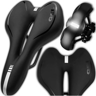 SIODEŁKO ROWEROWE SPORTOWE MĘSKIE ŻELOWE ANTYWSTRZĄSOWE SIODŁO DO ROWERU