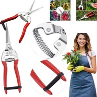 SEKATOR NOŻYCE OGRODOWY RĘCZNY DO KRZEWÓW KWIATÓW PĘDY GAŁĘZI OSTRY SOLIDNY