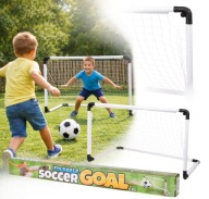 Bramka piłkarska przenośna 89x55x55 cm składana zabawa dla dzieci ogród