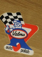 VALMA Auto POLISH szachownica naklejka z PRL