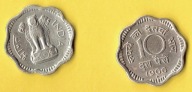 INDIE 10 Paise 1966 r.