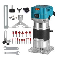 Frezarka górnowrzecionowa do drewna 800W regulacja obrotów + zestaw frezów