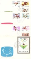 APEL OLIMPIJSKI -koperty FDC -1613-1621