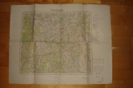 Białoruś - Borysów - niemiecka mapa wojskowa 1940 r.