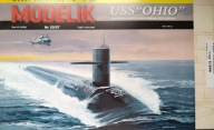MODELIK 22/07 okręt podwodny USS OHIO + wręgi