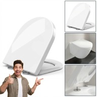 DESKA SEDESOWA WC WOLNOOPADAJĄCA UNIWERSALNA WYPINANA CERSANIT