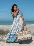 ZOCCO Sukienka hiszpanka full print