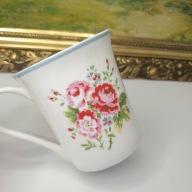 Kubek porcelanowy Cath Kidston Queens Kitchen motyw kwiatowy
