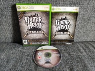 GUITAR HERO METALLICA STAN DB GRA + INSTRUKCJA XBOX 360