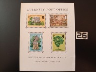 Znaczki różne , Victor Hugo , Bailiwick of Guernsey MNH