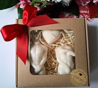 Zestaw świeczek na Walentynki, sojowe świece na Dzień Kobiet Dzień Mężczyzn