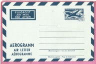 Austria 1960, aerogram, lotnictwo, samolot, nomin. 4,20 Sh