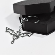 Metalowy Brelok Smok + Pudełko na biżuterię GRATIS!