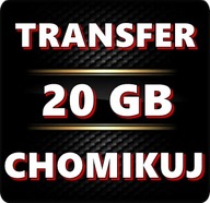 TRANSFER CHOMIKUJ 20 GB BEZTERMINOWO