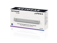Switch zarządzalny L2 PoE 62W Netgear GC110P 8x1Gb PoE 2xSFP